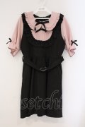 DearMyLove / お茶会フリルリボンワンピース M クロ O-26-03-31-007-EL-OP-IG-OS