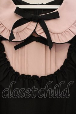 画像2: DearMyLove / お茶会フリルリボンワンピース M クロ O-26-03-31-007-EL-OP-IG-OS