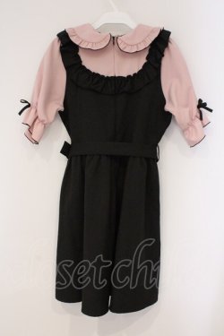 画像4: DearMyLove / お茶会フリルリボンワンピース M クロ O-26-03-31-007-EL-OP-IG-OS