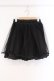 画像1: Secret Honey / レース配色チュールスカート 2 クロ O-26-03-31-002-CA-SK-OW-OS (1)