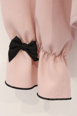 画像3: DearMyLove / ハートチョーカーレースフリルブラウス M ピンク O-26-03-31-019-EL-BL-IG-OS