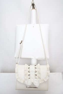 画像2: ATELIER PIERROT / Enchanted Corset Bag  ホワイト O-26-04-01-033-EL-BG-IG-OS