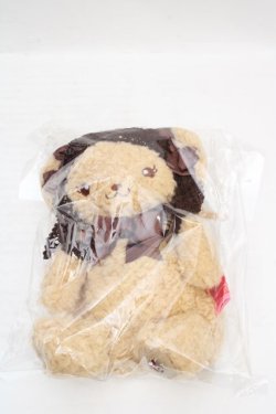 画像1: BABY,THE STARS SHINE BRIGHT / もしもしくまくみゃちゃんスマホポーチ  ミルクティ O-26-04-01-035-BA-BG-IG-OS