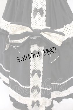 画像3: BABY,THE STARS SHINE BRIGHT / ねこくみゃちゃんからのPresent Ribbonジャンパースカート  クロ O-26-04-01-037-BA-OP-IG-OS