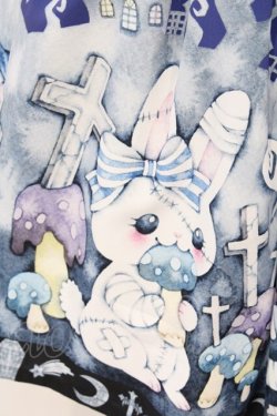 画像2: Royal Princess Alice / Halloween Night　少女主義的水彩画家たまコラボ ジャンパースカート  ブルー×パープル×ブラック O-26-04-01-040-LO-OP-IG-OS