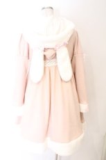 画像7: BABY,THE STARS SHINE BRIGHT / ゆらゆらいちごのうさみみコートワンピース  ピンク O-26-04-01-043-BA-CO-IG-ZTC019 (7)