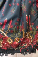 画像3: metamorphose / 【プラスサイズ】Rosy Gem〜魅惑のりんご〜フロントあきジャンパースカート 2 ビショップグリーン O-26-04-01-047-ME-OP-OW-OS (3)