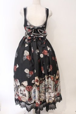 画像1: Royal Princess Alice / まくら くらまコラボ/Madhatter’s Tea Partyドレス  クロ O-26-04-01-048-LO-OP-OW-OS