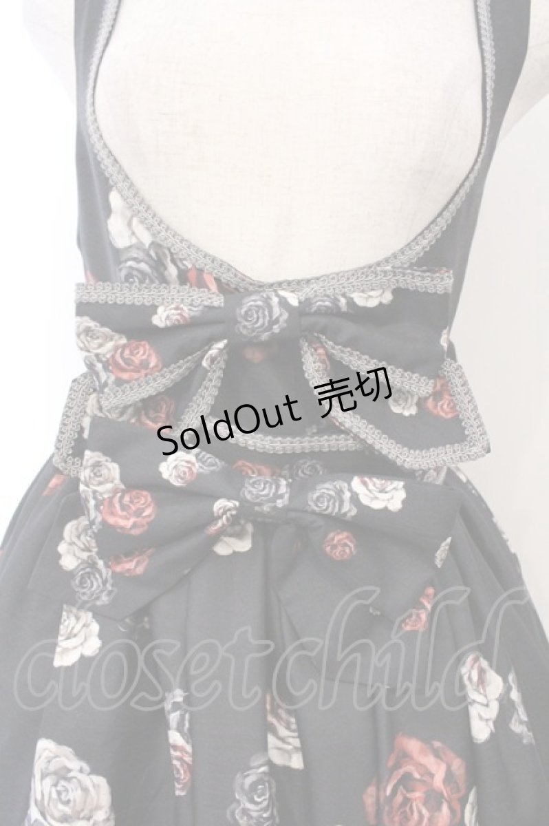画像2: Royal Princess Alice / まくら くらまコラボ/Madhatter’s Tea Partyドレス  クロ O-26-04-01-048-LO-OP-OW-OS (2)