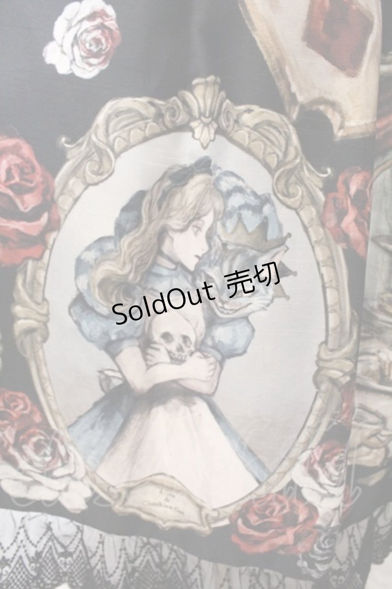 画像3: Royal Princess Alice / まくら くらまコラボ/Madhatter’s Tea Partyドレス  クロ O-26-04-01-048-LO-OP-OW-OS (3)