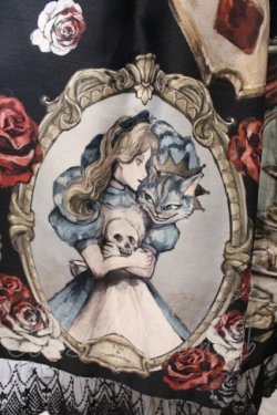画像3: Royal Princess Alice / まくら くらまコラボ/Madhatter’s Tea Partyドレス  クロ O-26-04-01-048-LO-OP-OW-OS