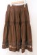 画像3: PINK HOUSE / スウェーデン刺繍使いスカート  ブラウン O-26-04-01-054-LO-SK-OW-OS (3)