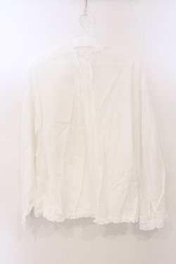 画像2: PINK HOUSE / ピンタック＆レース使いブラウス  シロ O-26-04-01-057-LO-BL-OW-OS