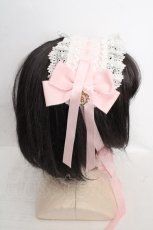 画像3: BABY,THE STARS SHINE BRIGHT / プリンセスドロップヘッドドレス  ピンク×シロ O-26-04-01-010-BA-AC-IG-OS (3)