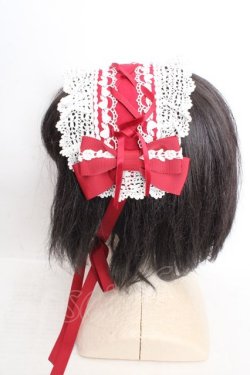 画像2: BABY,THE STARS SHINE BRIGHT / ロゼリーナスピンドールヘッドドレス  えんじ O-26-04-01-011-BA-AC-IG-OS