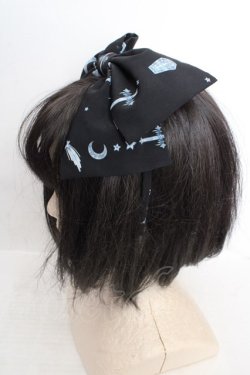 画像2: Royal Princess Alice / Halloween Night　少女主義的水彩画家たまコラボ カチューシャ  ブラック O-26-04-01-013-LO-AC-IG-OS