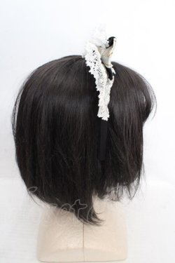 画像3: BABY,THE STARS SHINE BRIGHT / ねこくみゃちゃんからのPresent Ribbonカチューシャ  クロ O-26-04-01-014-BA-AC-IG-OS