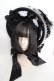 画像1: Triple fortune / ドールボンネット  ブラック O-26-04-01-017-EL-AC-IG-OS (1)