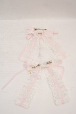 画像2: BABY,THE STARS SHINE BRIGHT / Eleonoreリボンクリップ  ピンク×シロ O-26-04-01-020-BA-AC-IG-OS (2)