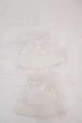 ATELIER PIERROT / Lace cuffs（レースカフス）  ホワイト O-26-04-01-028-EL-ZA-IG-OS
