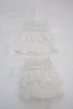 画像2: ATELIER PIERROT / Lace cuffs（レースカフス）  ホワイト O-26-04-01-028-EL-ZA-IG-OS