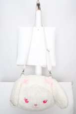画像2: BABY,THE STARS SHINE BRIGHT / うさくみゃんのおかおBag  シロ×ピンク O-26-04-01-030-BA-BG-IG-OS (2)