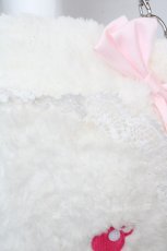 画像3: BABY,THE STARS SHINE BRIGHT / うさくみゃんのおかおBag  シロ×ピンク O-26-04-01-030-BA-BG-IG-OS (3)