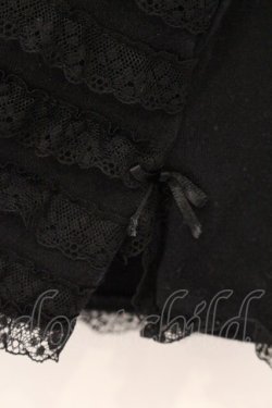 画像2: KANEKO ISAO / レースティアードノースリーブトップス  クロ O-26-04-02-036-EL-TS-IG-OS