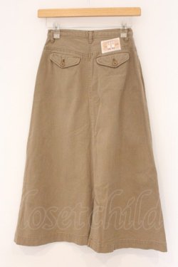 画像2: PINK HOUSE / うさぎワッペンデニムスカート  ベージュ O-26-04-02-037-LO-SK-IG-OS