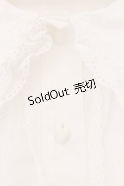 画像2: BABY,THE STARS SHINE BRIGHT / 袖取り外しベビードールブラウス  シロ O-26-04-02-040-BA-BL-IG-OS