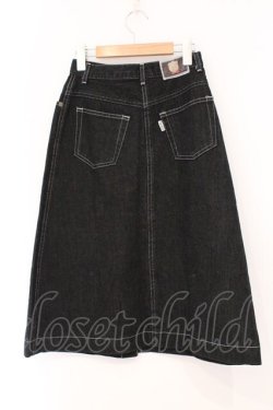 画像3: PINK HOUSE / ロゴPHプリントスカート  クロ O-26-04-02-004-LO-SK-OW-OS