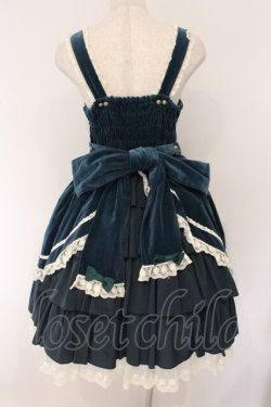 画像6: metamorphose / 別珍セシリアジャンパースカート  グリーン O-26-04-02-045-ME-OP-OW-OS