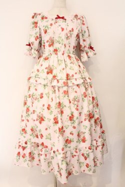 画像1: axes femme kawaii / クラシックベリーワンピース  ピンク O-26-04-02-046-AX-OP-IG-OS