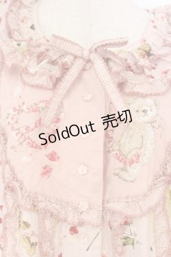 画像2: PINK HOUSE / テディローズプリントワンピース  ピンク O-26-04-02-048-LO-OP-OW-OS