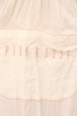 画像3: PINK HOUSE / エプロン付きダンガリーワンピース  ピンク O-26-04-02-049-LO-OP-OW-OS (3)