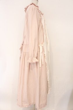 画像4: PINK HOUSE / エプロン付きダンガリーワンピース  ピンク O-26-04-02-049-LO-OP-OW-OS