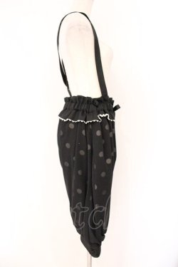 画像3: ALICE and the PIRATES / 空中散歩パンツ  クロ×シロクロドット O-26-04-02-050-PA-PA-OW-OS