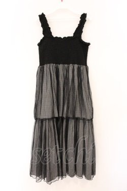 画像3: Candy Stripper / HOLIDAY TIERED ドレス 2 ブラック O-26-04-02-052-PU-OP-OW-OS