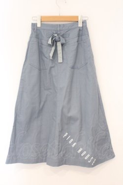 画像3: PINK HOUSE / ロゴワッペンスカート  ブルー O-26-04-02-006-LO-SK-OW-OS