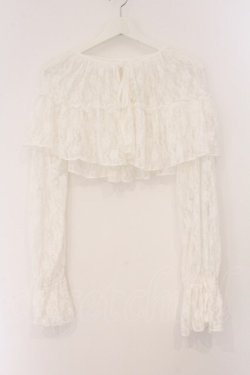 画像1: merry jenny / レースフレアボレロ F シロ O-26-04-02-058-LO-TO-OW-OS