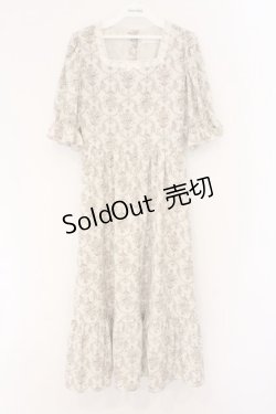 画像1: m petit by misako / TT*AOKトワルドワンピース S アイボリー O-26-04-02-061-LO-OP-IG-OS