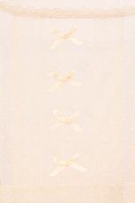 画像2: m petit by misako / ドットチュールエプロン M アイボリー O-26-04-02-064-LO-OP-IG-OS (2)