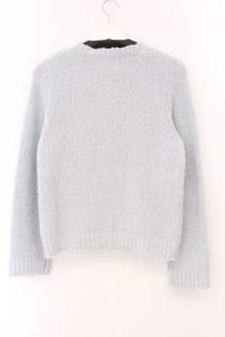 画像5: PINK HOUSE / マーガレットモチーフ使いニットカーディガン  サックス O-26-04-02-065-LO-TO-OW-OS