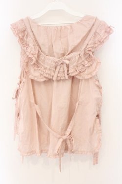 画像5: PINK HOUSE / フード付きローンタブリエ  ピンク O-26-04-02-067-LO-TO-OW-OS