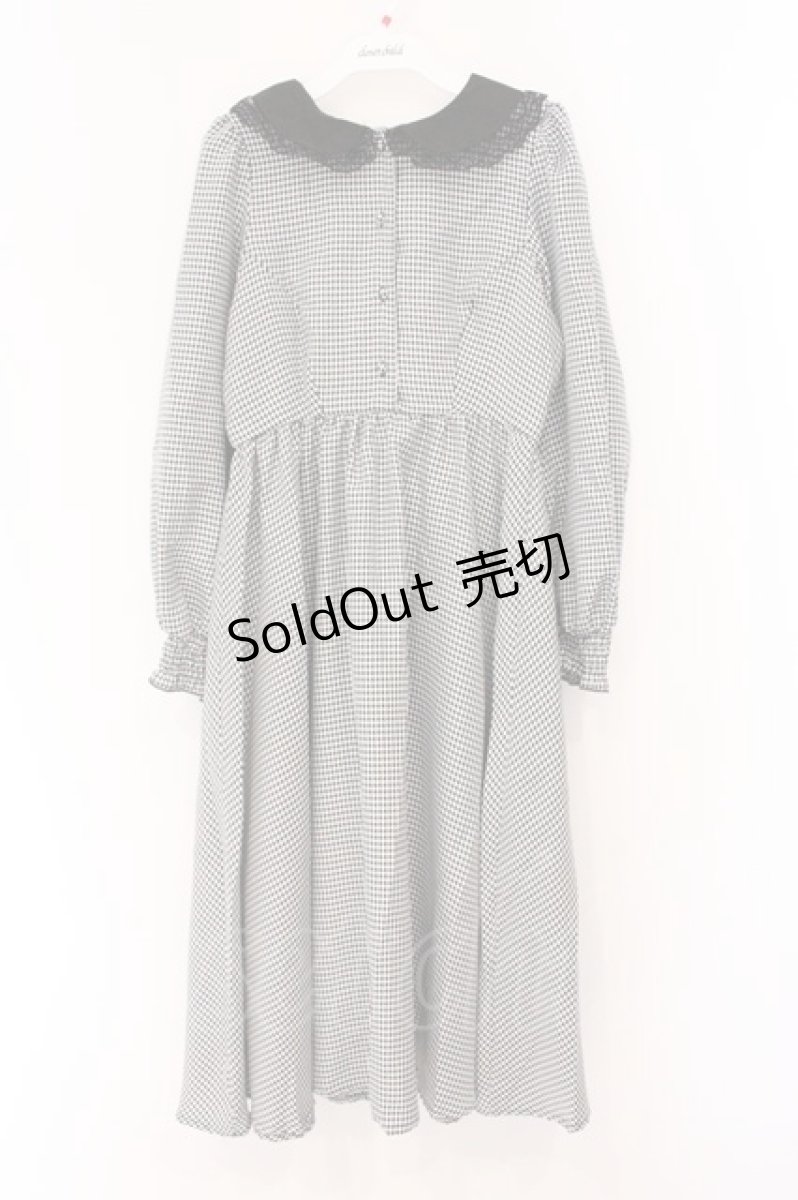 画像1: m petit by misako / サンリオキャラクターズコラボ クロミワンピース M クロ O-26-04-02-070-LO-OP-OW-ZT053 (1)
