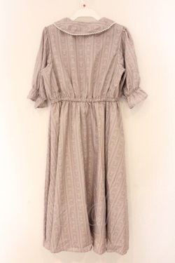 画像3: m petit by misako / NINA'sコラボワンピース M ブラウン O-26-04-02-071-LO-OP-OW-OS