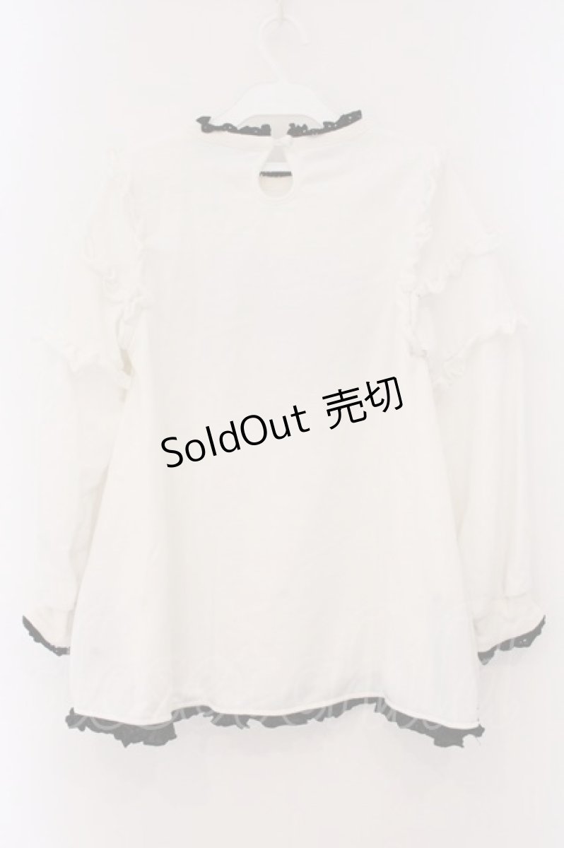画像3: Swankiss / Loli Message Tunic F シロ O-26-04-02-075-CA-TO-OW-OS (3)