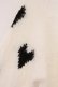 画像2: Swankiss / ハート配色シャギーニット F シロ O-26-04-02-077-CA-TO-OW-OS (2)