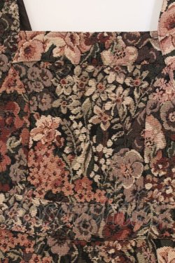 画像2: an another angelus / ゴブランフレアーワンピース  クロ×ベージュ O-26-04-02-012-CA-OP-IG-OS