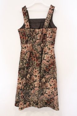 画像3: an another angelus / ゴブランフレアーワンピース  クロ×ベージュ O-26-04-02-012-CA-OP-IG-OS